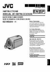 Jvc Everio Gz-hd3u User Manual
